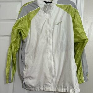 Nike White and Olive Jacket